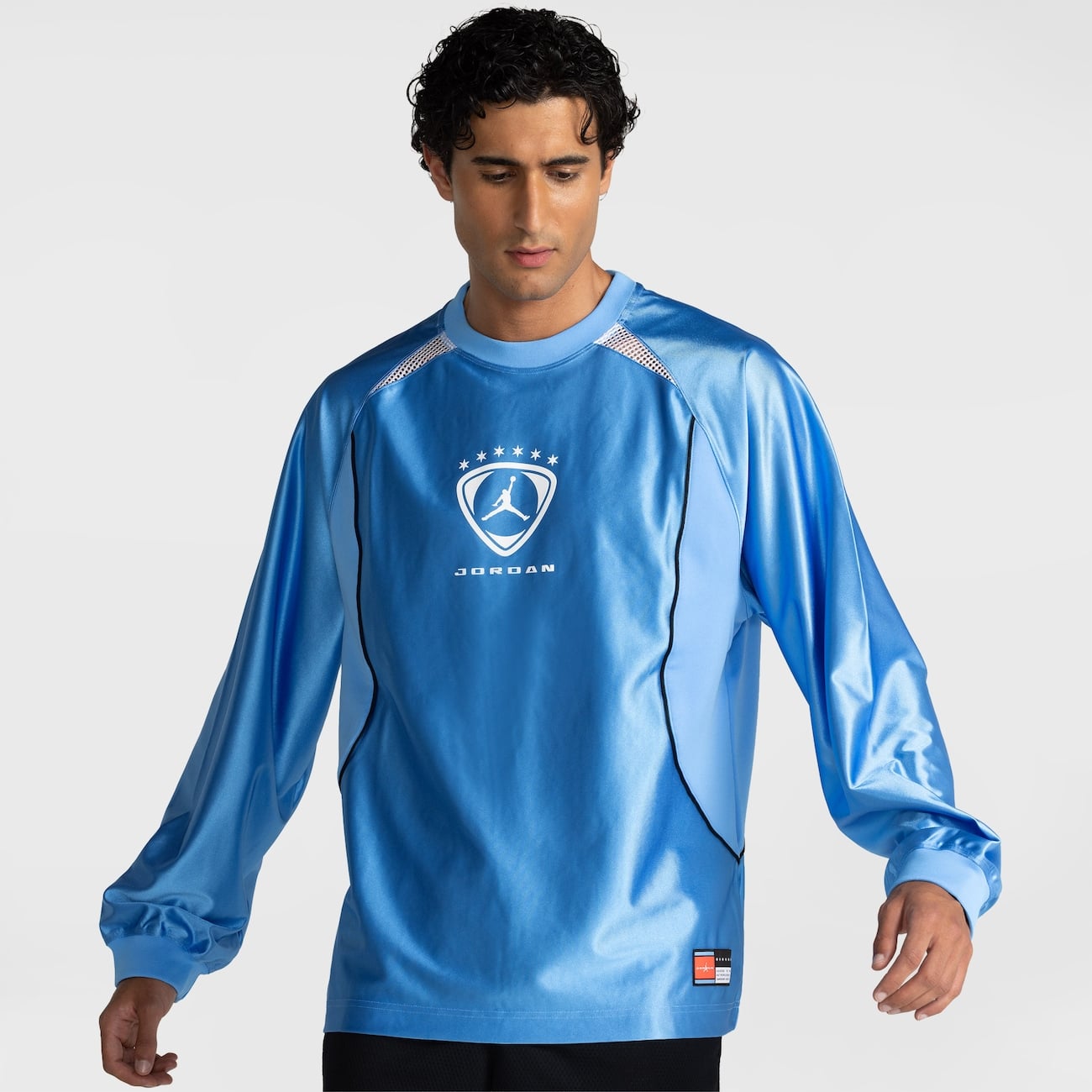 Camiseta de Goleiro Jordan Manga Longa Brooklyn FC Nika Masculina