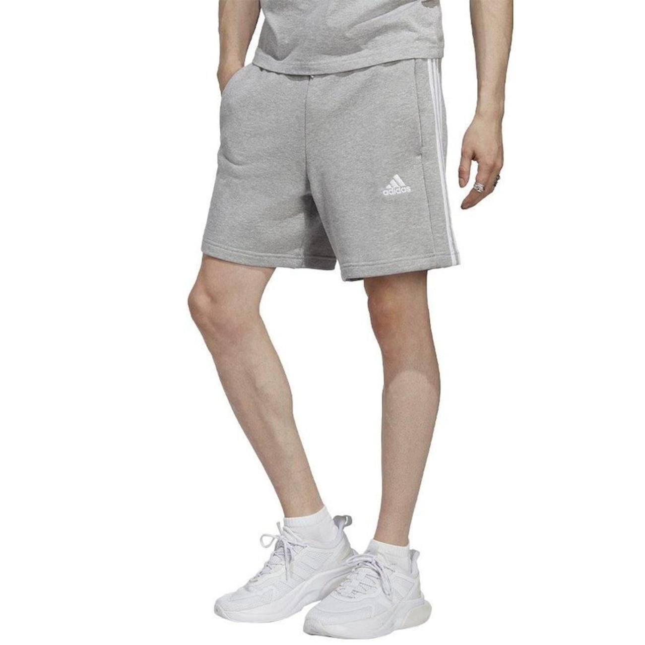 Bermuda Adidas 3S Confy - Masculina