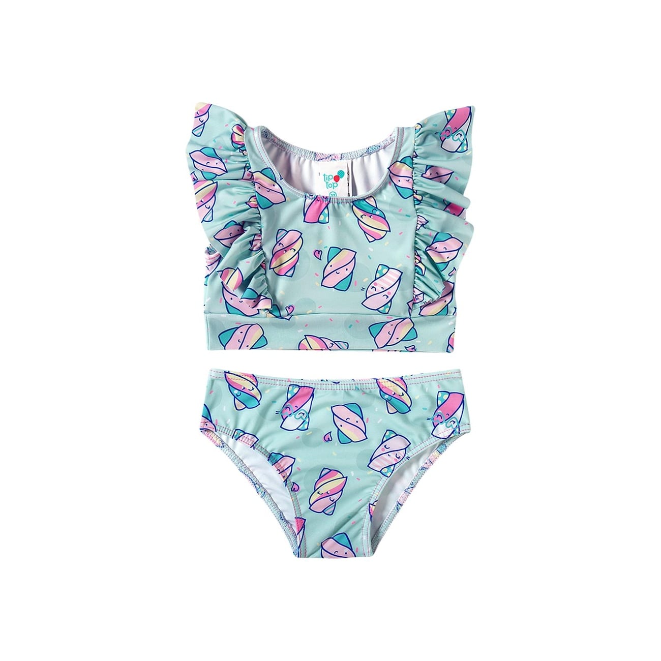 Biquíni Tip Top Infantil Marshmellow Infantil — imagem 1