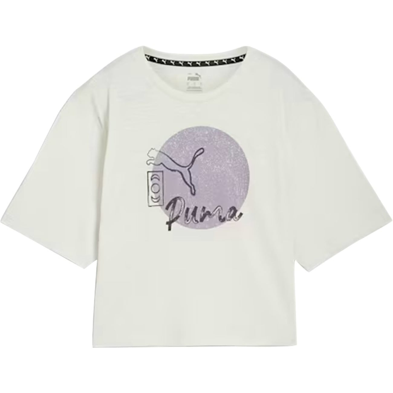 Blusa Cropped Puma Studio - Feminina