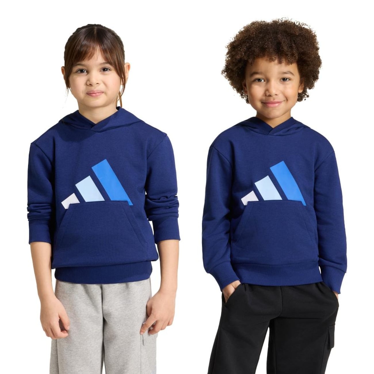 Blusão de Moletom com Capuz Infantil Adidas Essentials — imagem 1