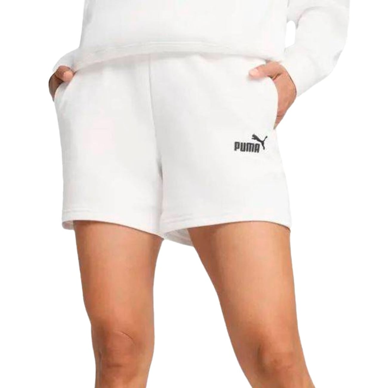 Bermuda Puma ESS No. 1 Logo Feminino