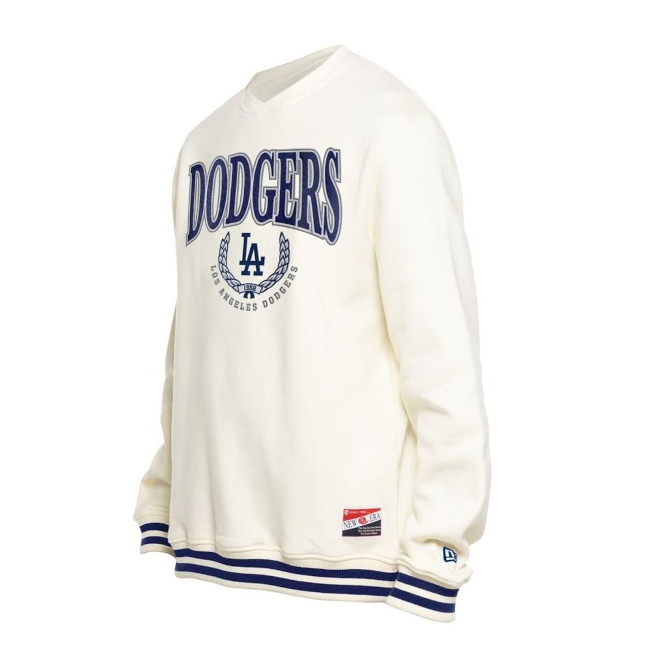 Blusão de Moletom New Era Careca Los Angeles Dodgers MLB Masculino