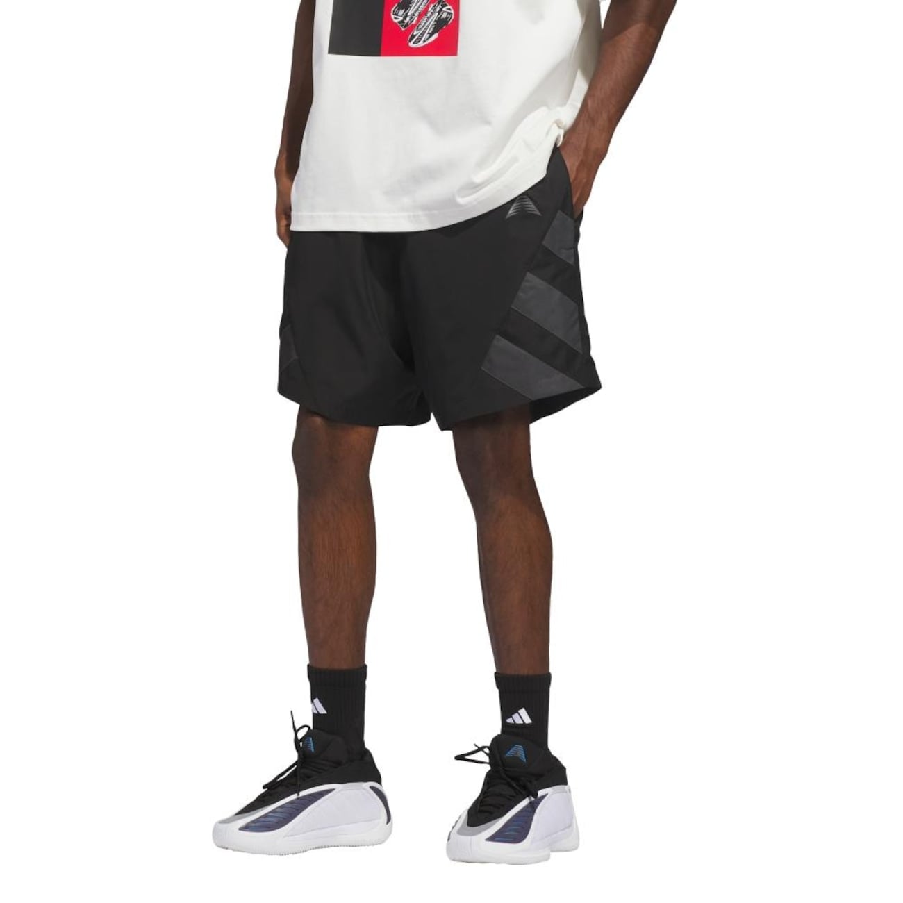 Bermuda Masculina Refletivo Anthony Edwards Adidas