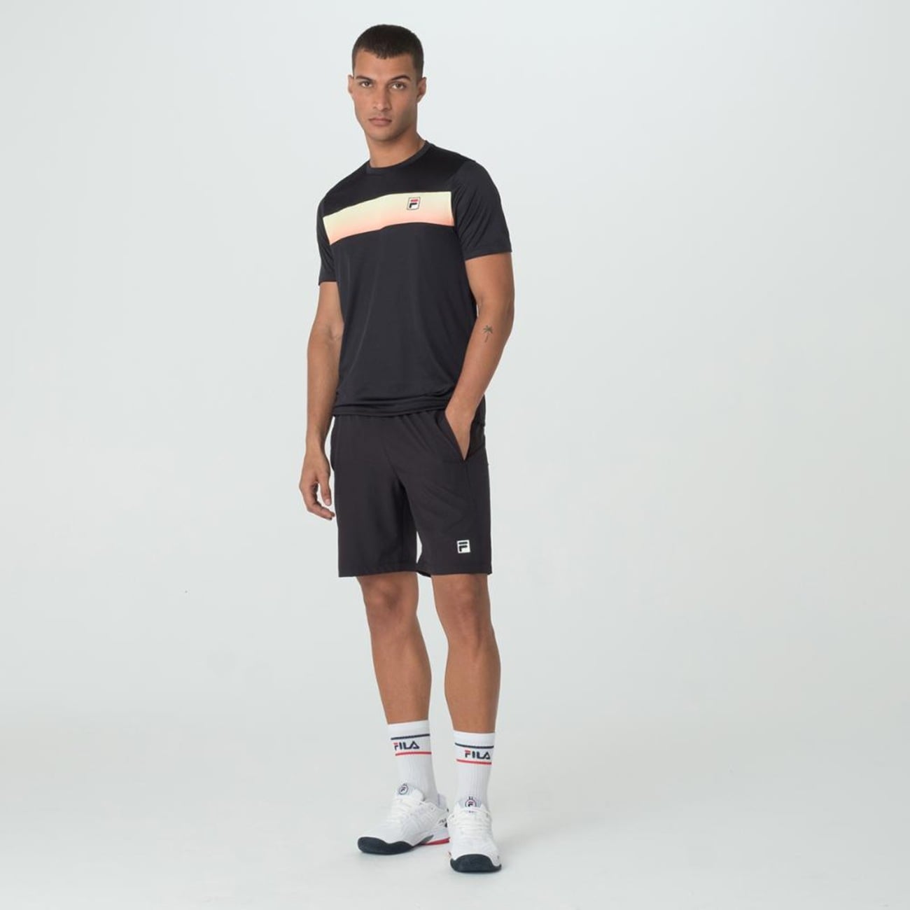 Bermuda Fila Player F-Box II 8,5" Masculina