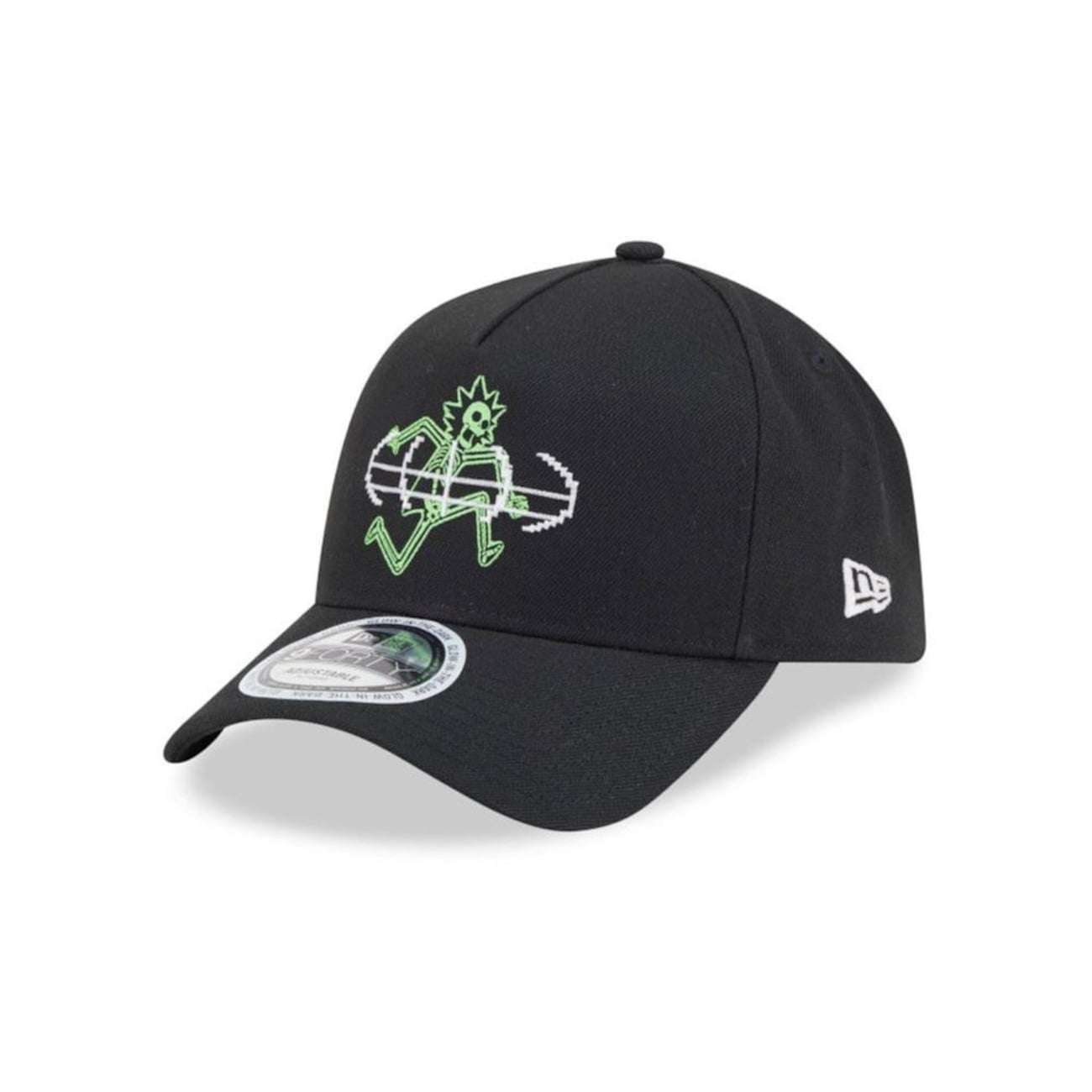 Bone New Era 9Forty A-Frame Snapback Rick And Morty Masculino