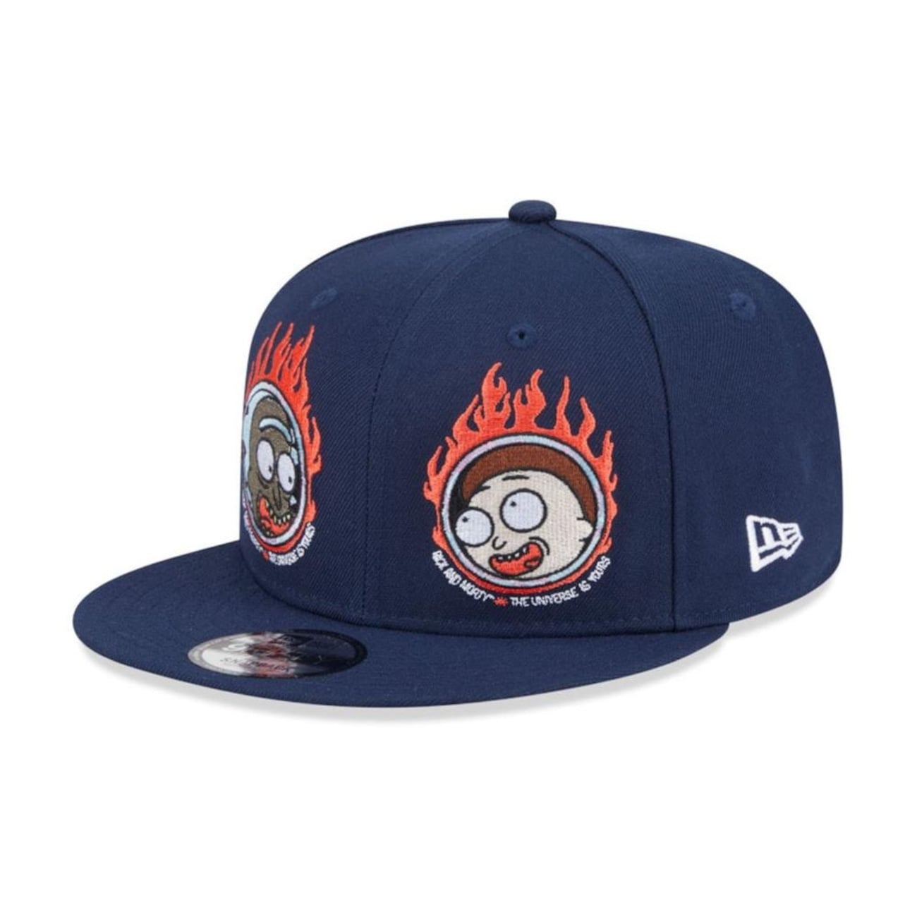Bone New Era 9Fifty Rick And Morty Masculino