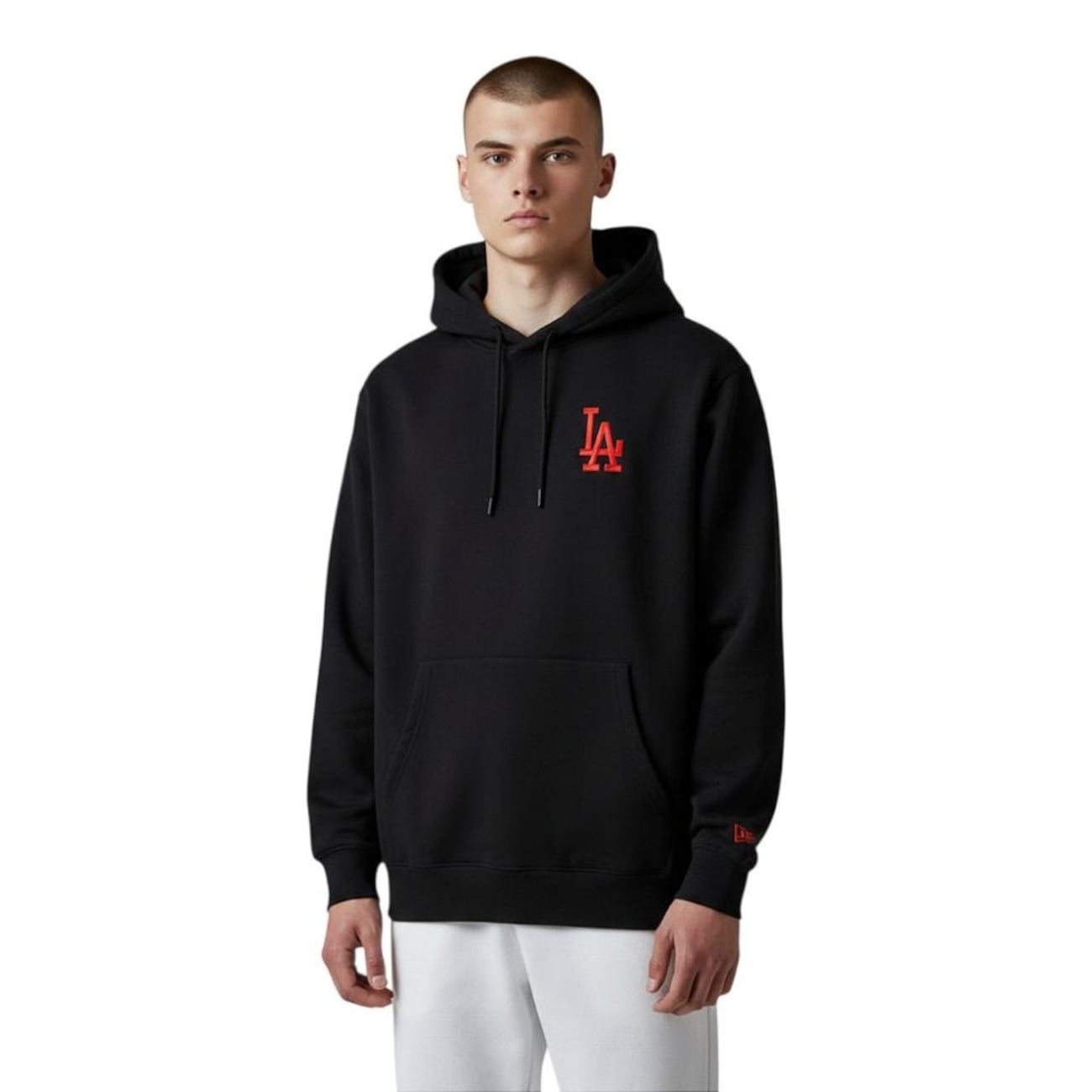 Blusão de Moletom New Era Hoodie Los Angeles Dodgers - Masculina