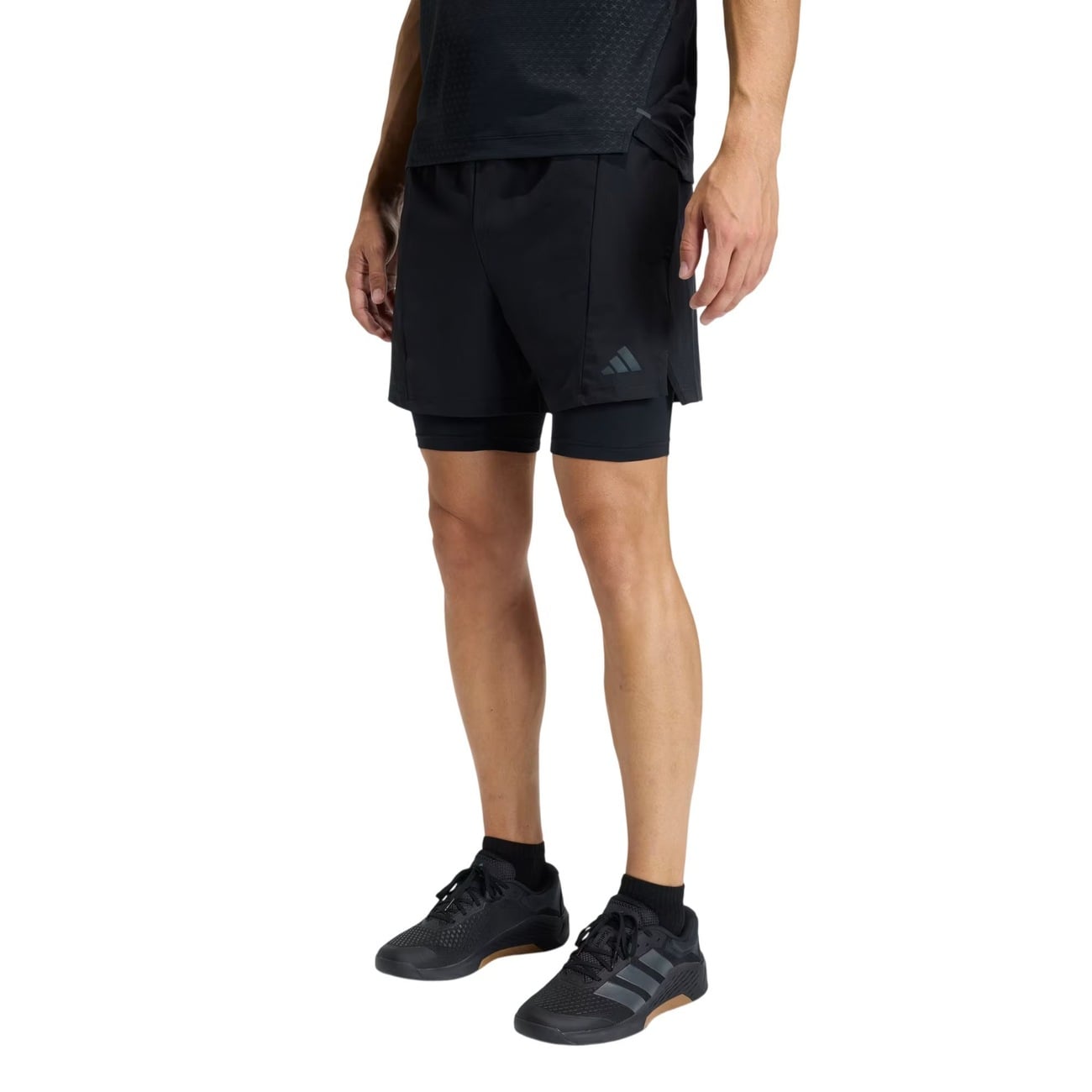 Bermuda Adidas D4T Workout 2 Em 1 Masculino