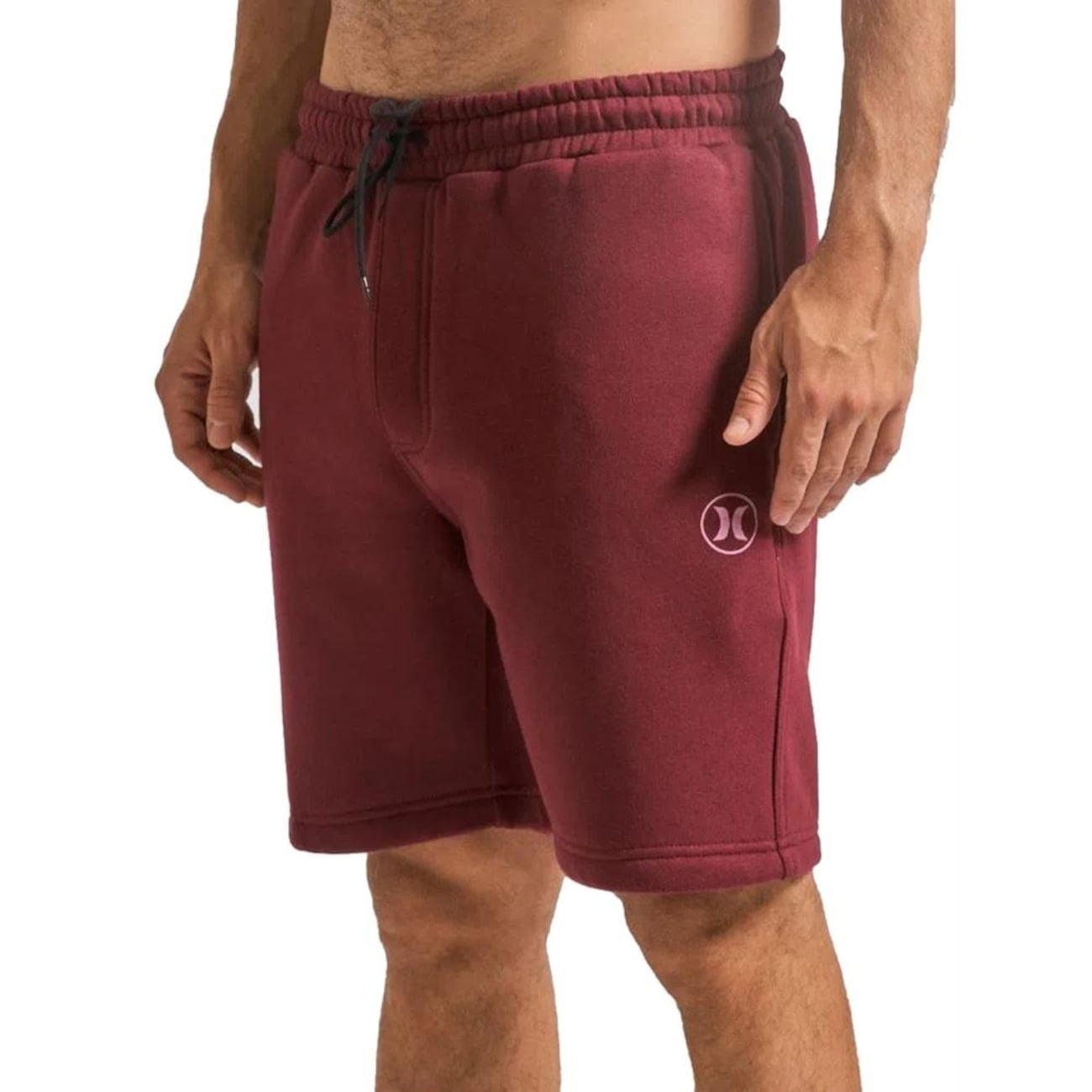 Bermuda de Moletom Hurley Circle Icon Masculina