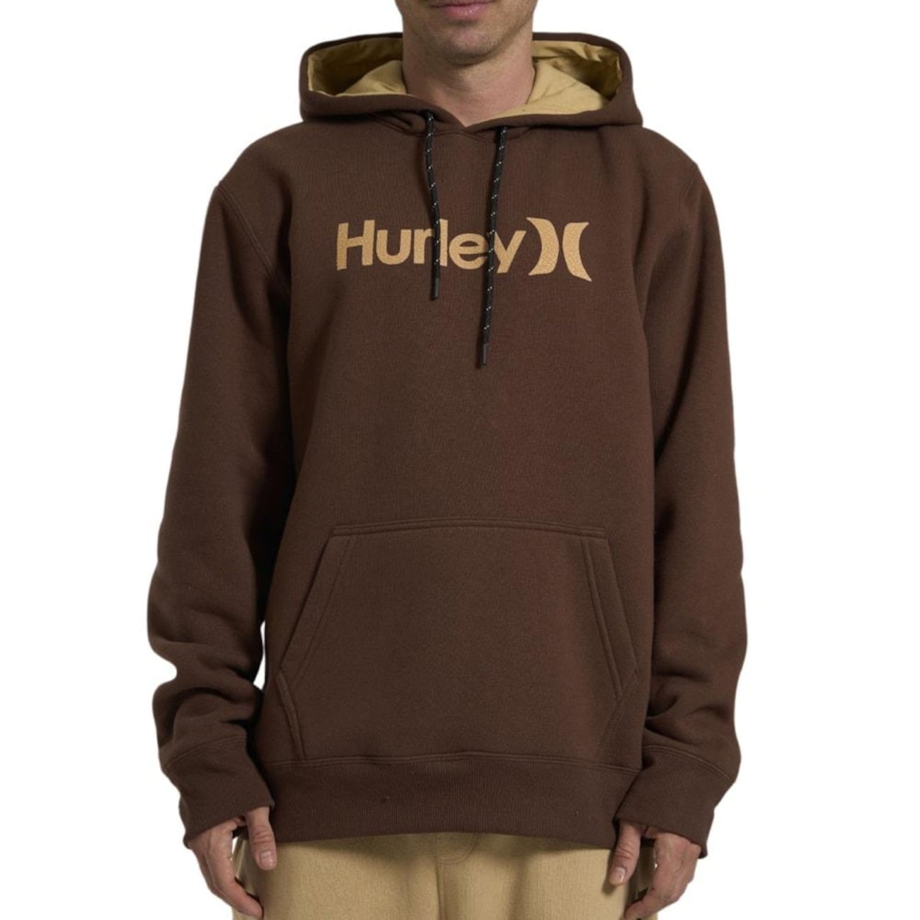 Blusão de Moletom Canguru Hurley One e Only Masculino