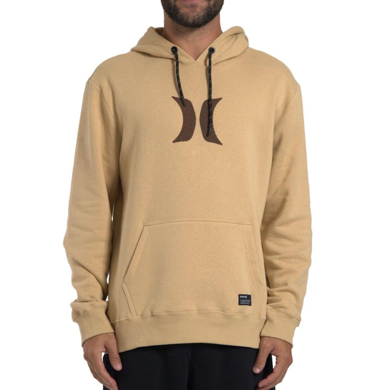 Blusão de Moletom Canguru Hurley Icon Masculino