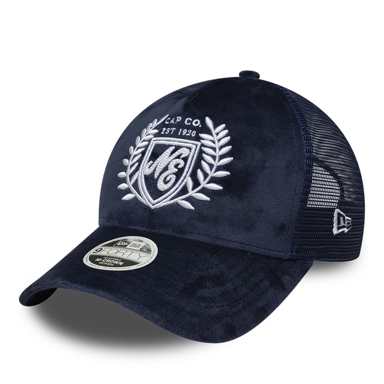 Bone New Era 9FORTY M-CROWN New Era Branded Feminino