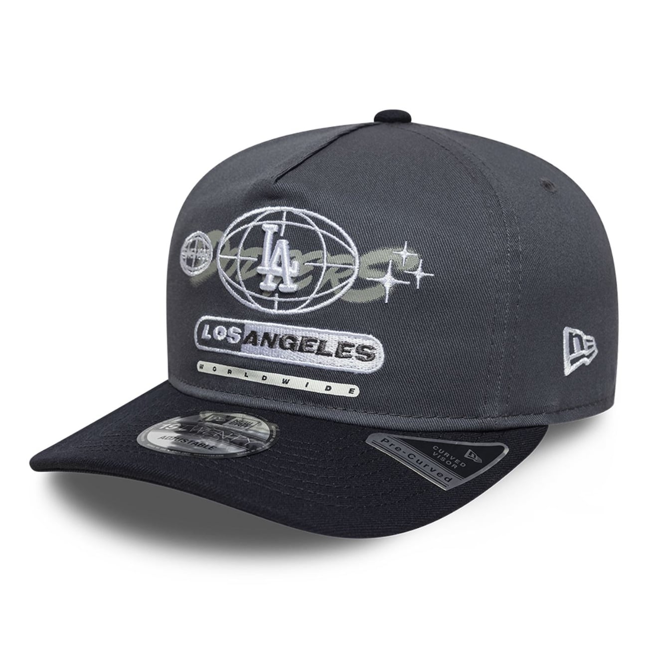 Bone New Era 19TWENTY Los Angeles Dodgers MLB Masculino