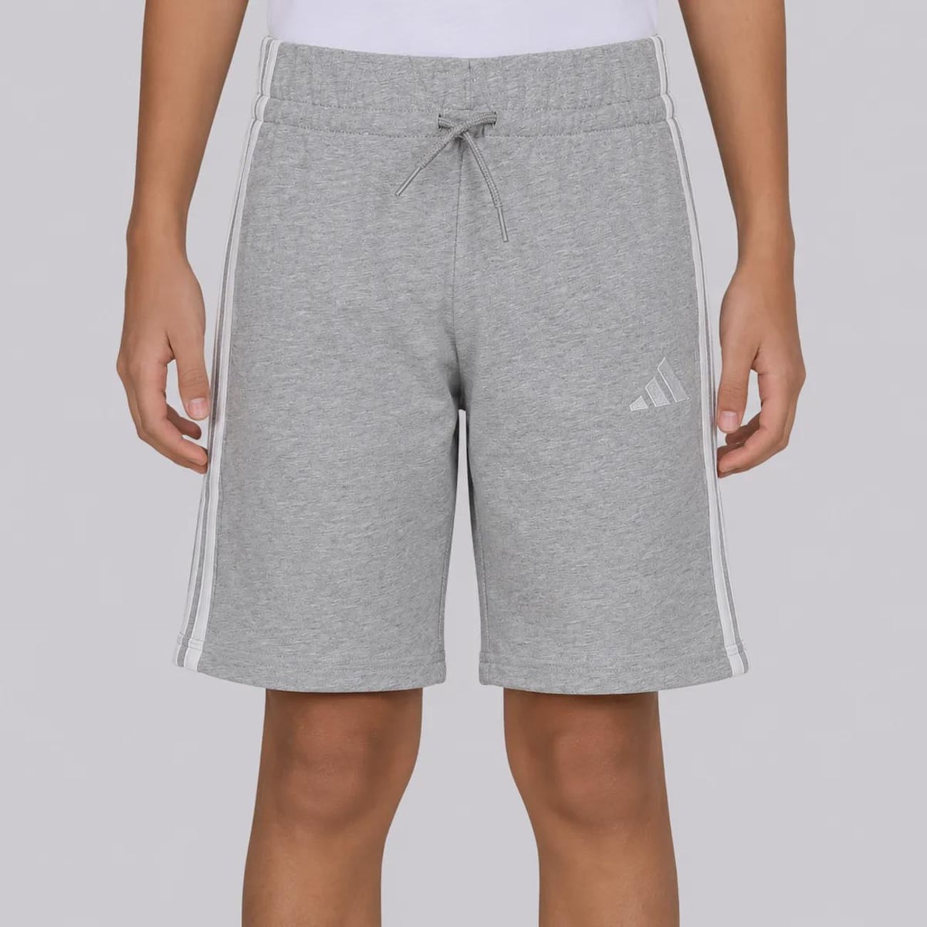 Bermuda Adidas 3 Listras Essentials Infantil