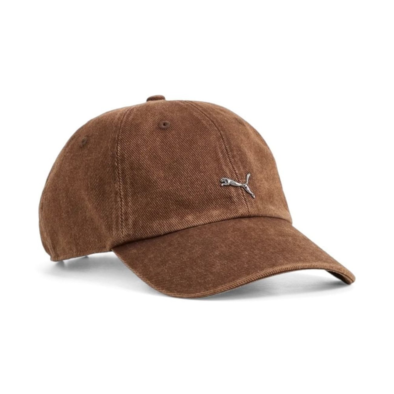 Boné Unissex Puma Wardrobe Essentials Metal Dad Aba Curva — imagem 1