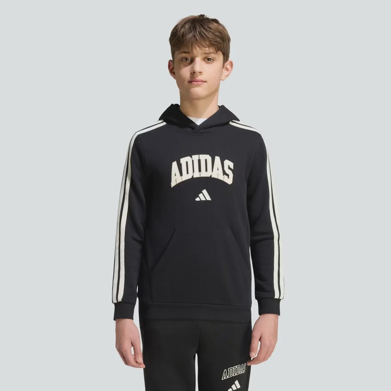 Blusão de Moletom Adidas Colleg - Infantil — imagem 1