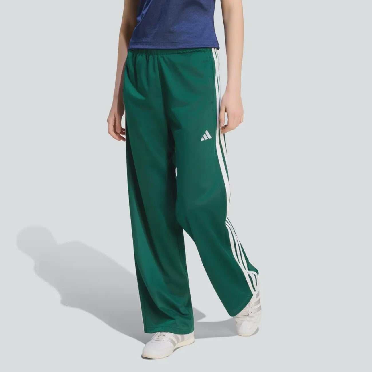 Calça Adidas Dayready Wide Leg 3 Stripes Feminina