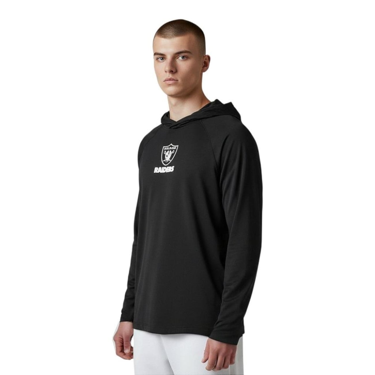 Blusão de Moletom New Era NFL Las Vegas Raiders Masculino
