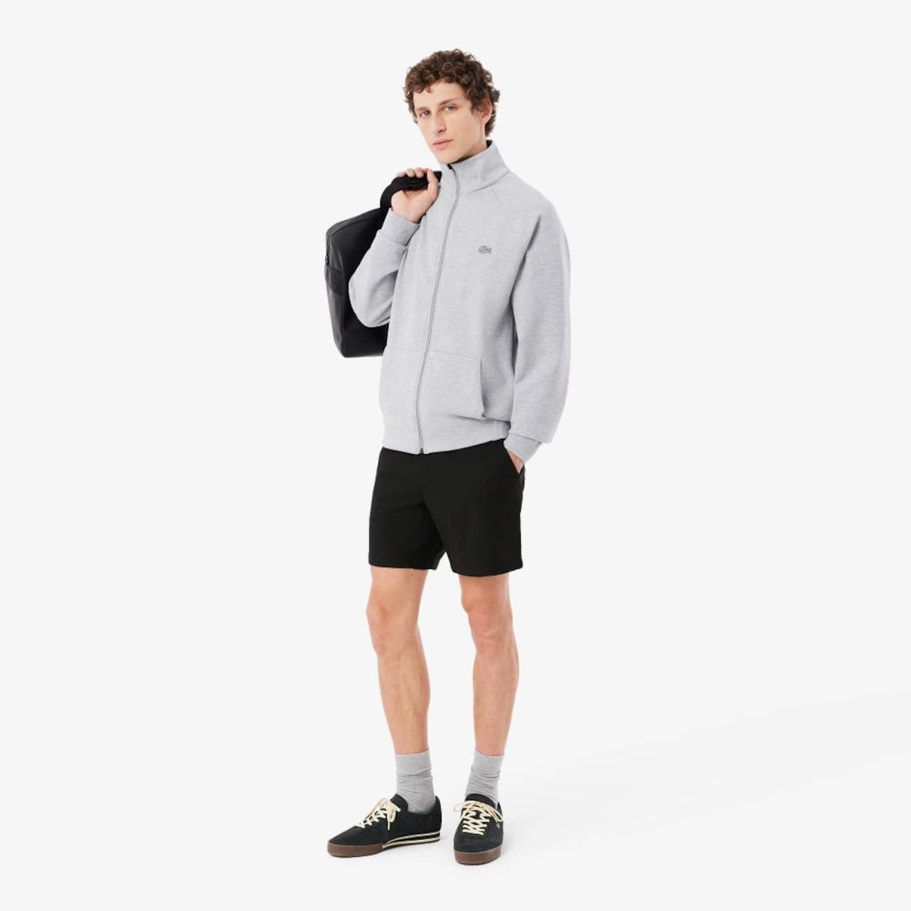 Bermuda Lacoste em Malha Stretch - Masculina