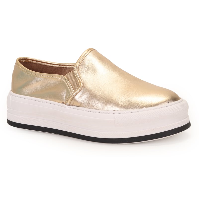 Slip On Couro Basico