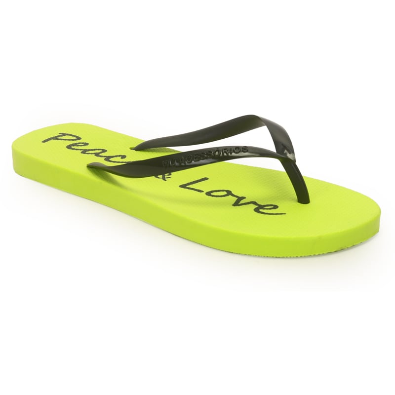 Chinelo Dedo Estampa Peace E Love