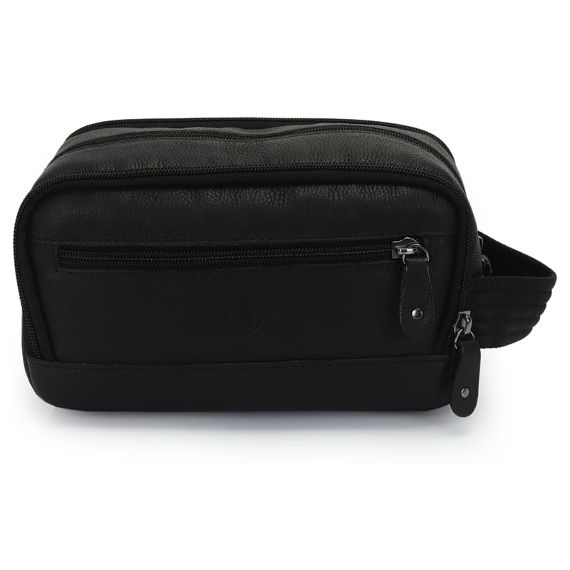Necessaire Masculina Couro Com Divisórias