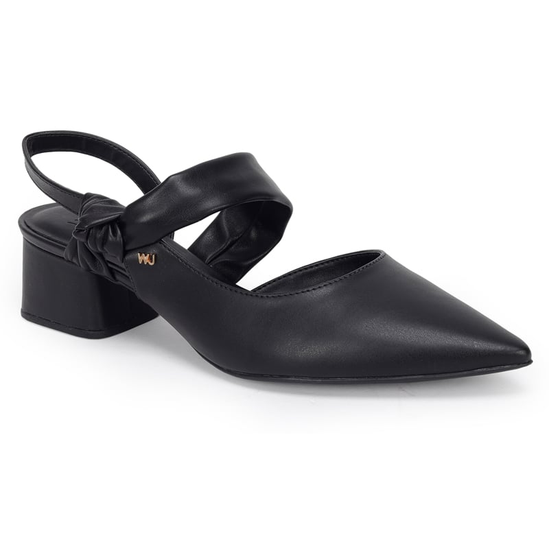 Slingback Tira Soft Com Nó 5cm