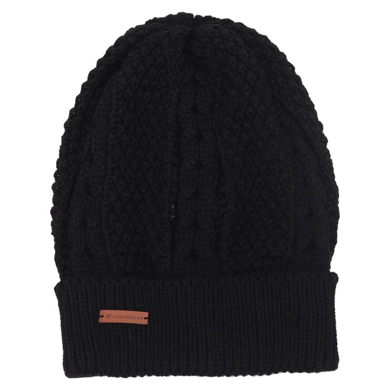 Gorro Lã Trançado