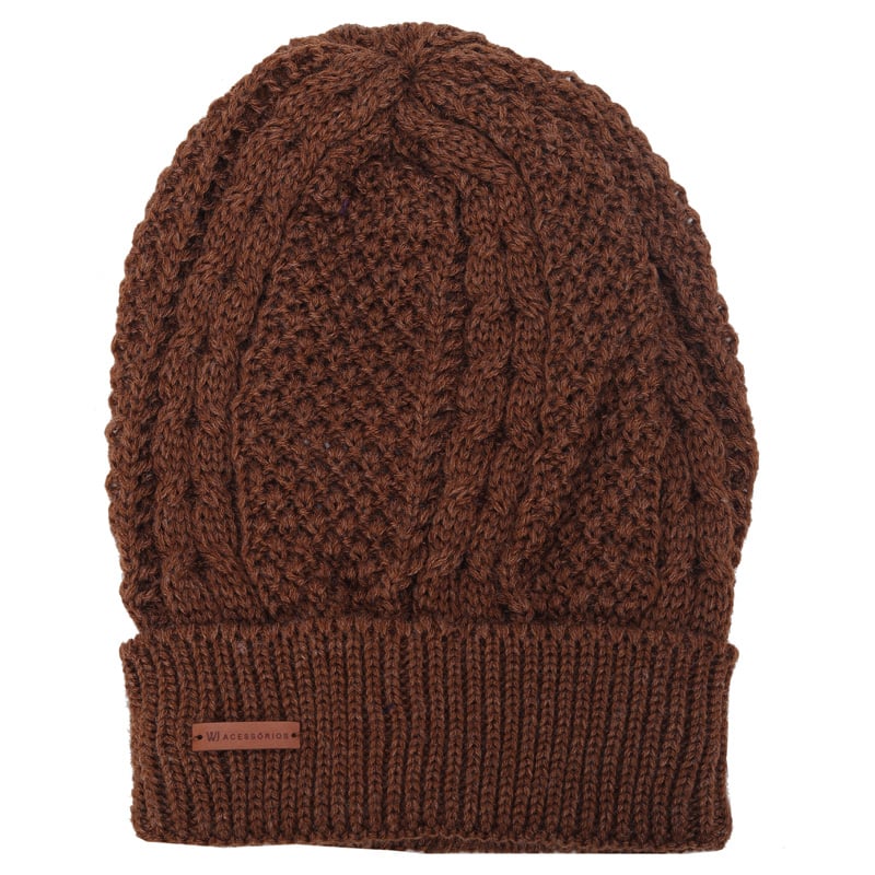 Gorro Lã Trançado
