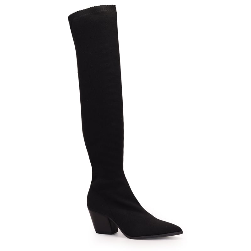Bota Over The Knee Knit 6cm
