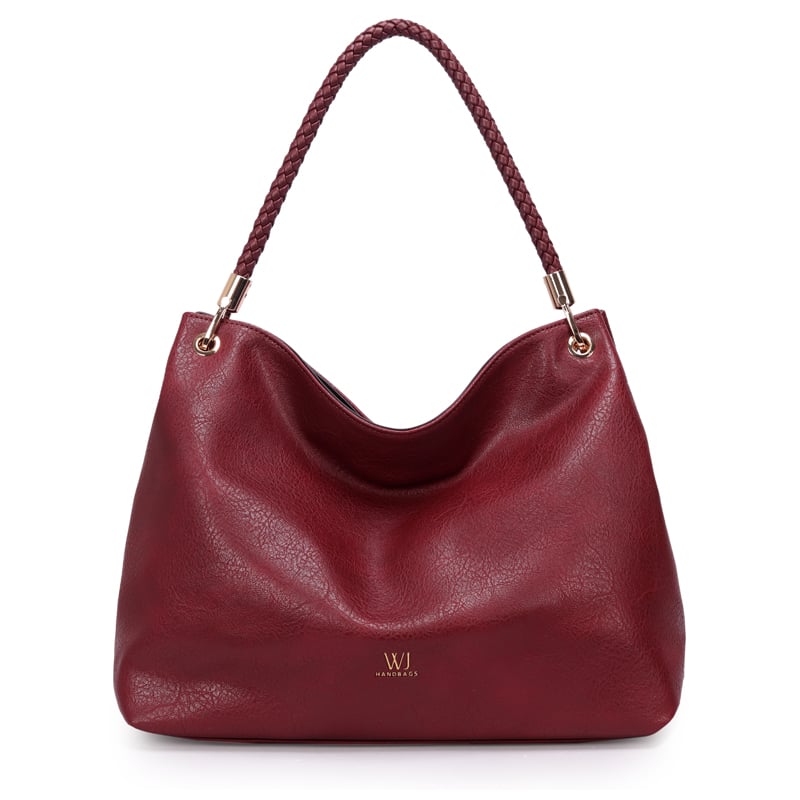 Bolsa Hobo Grande Com Alca Trancada Rolete