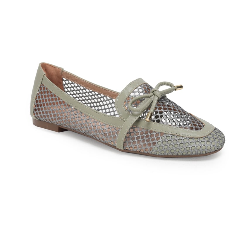 Mocassim Tela Com Laço