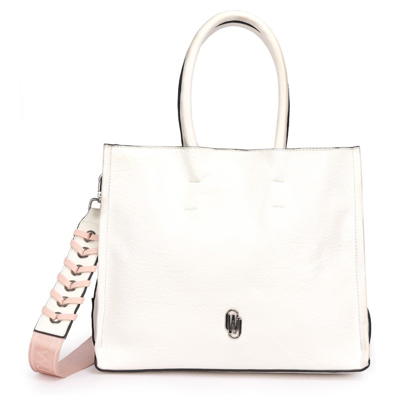 Bolsa Satchel Grande Tricolor