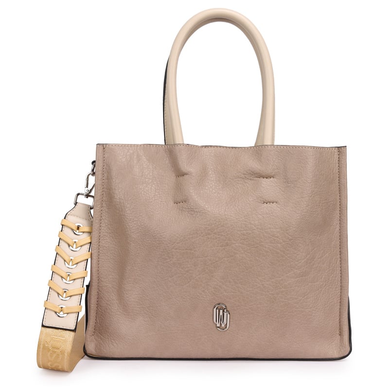 Bolsa Satchel Grande Tricolor