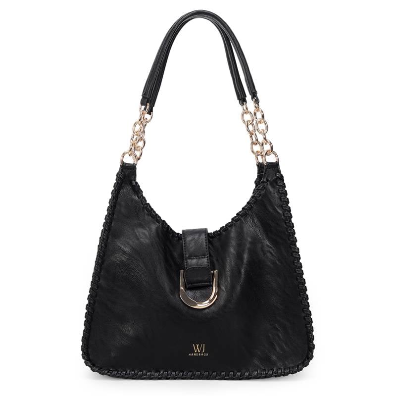 Bolsa Satchel Media Com Lapela