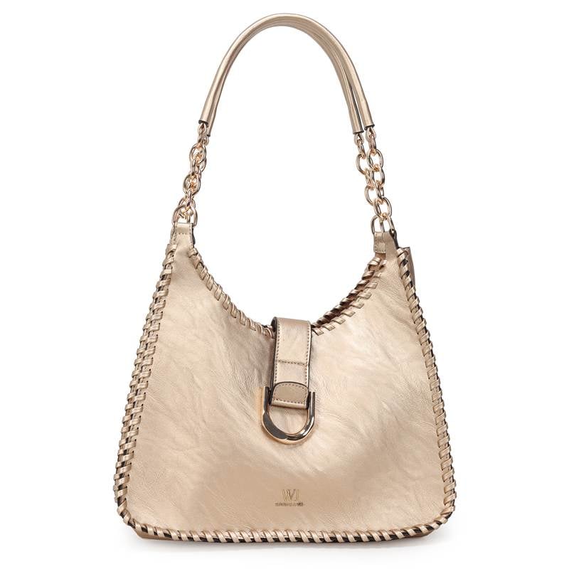 Bolsa Satchel Media Com Lapela