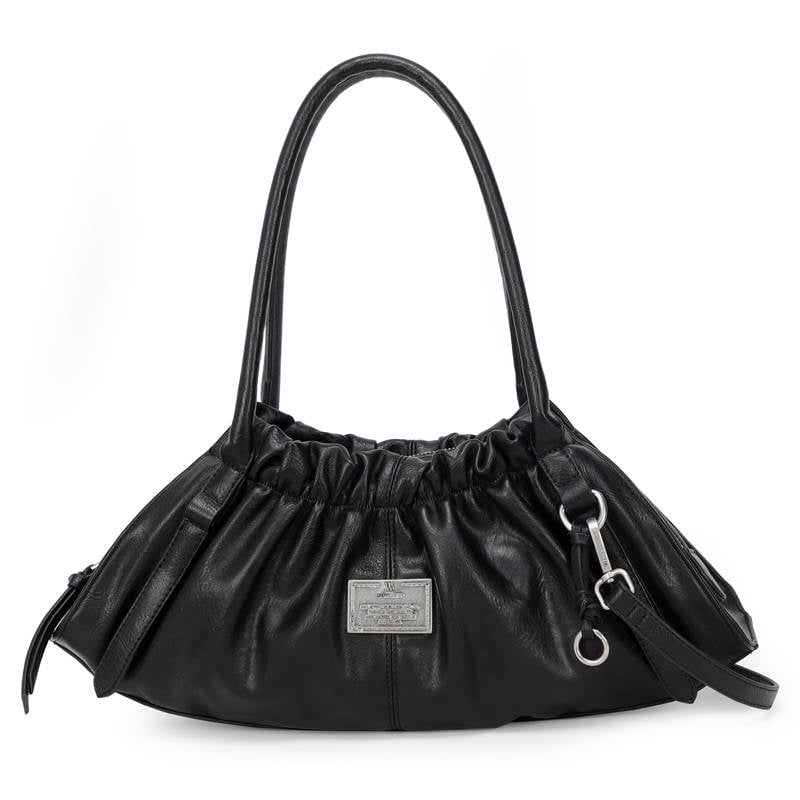 Bolsa Sachel Grande Detalhe Drapeado