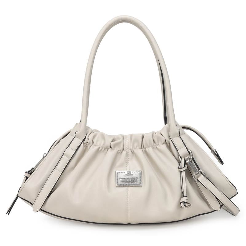 Bolsa Sachel Grande Detalhe Drapeado