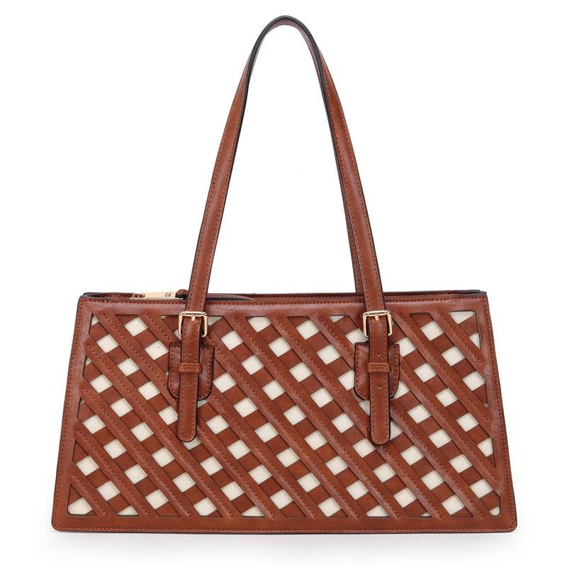 Bolsa Satchel Media Com Recortes