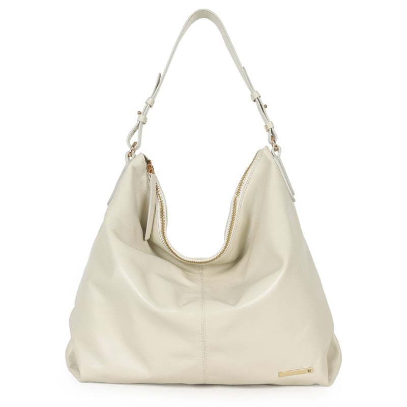 Bolsa Hobo Couro Grande Costura