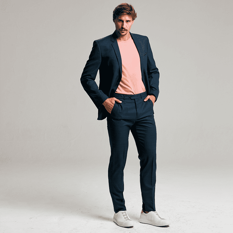 Traje Poliviscose
