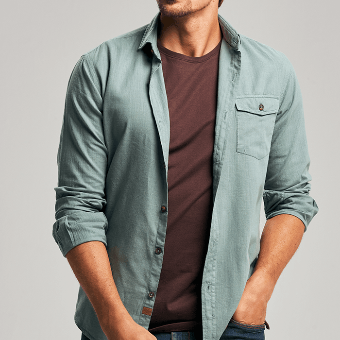 Camisa algodão lavado — imagem 1