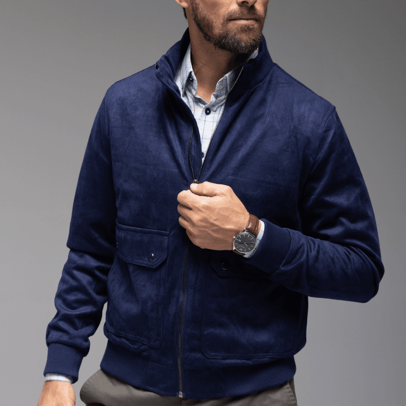 Jaqueta Suede