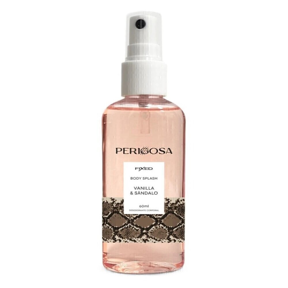 Body Splash Fixed Perigosa Vanilla & Sândalo 60ml