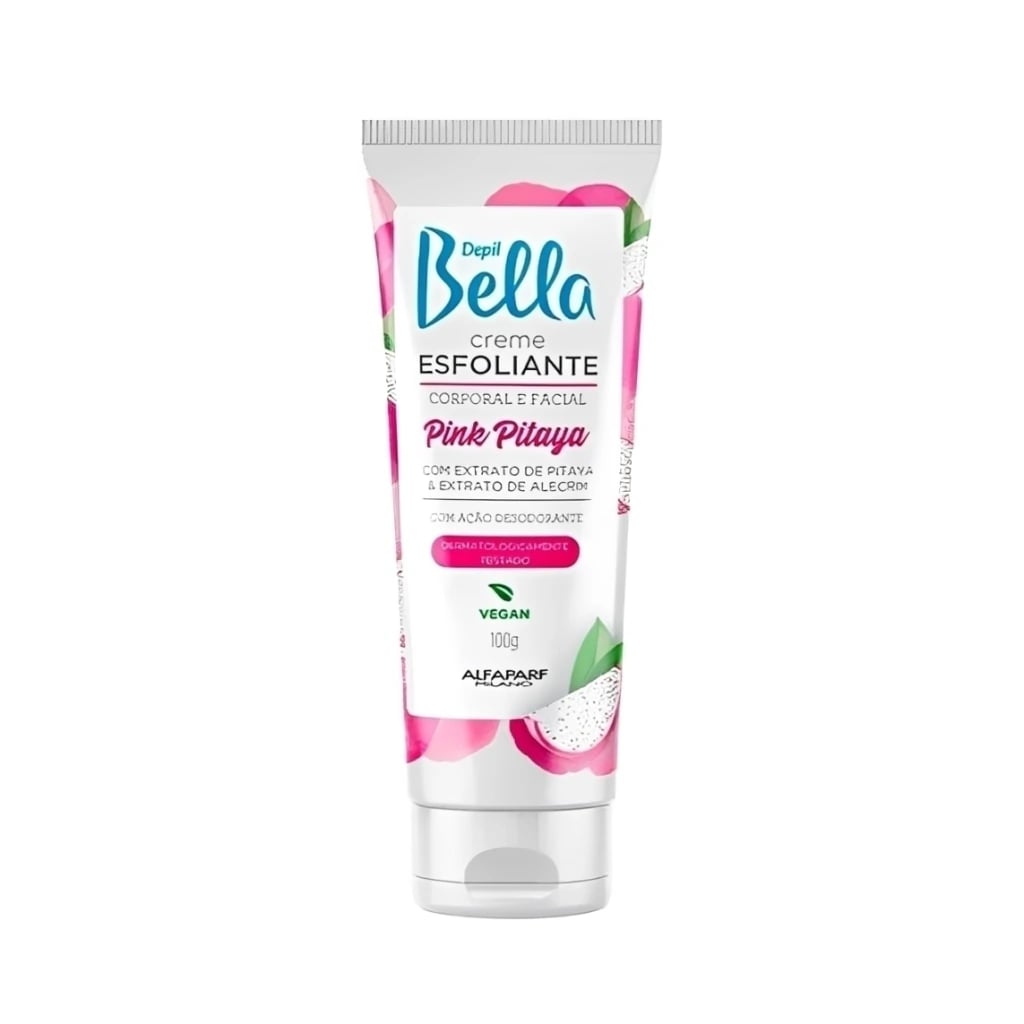 Creme Esfoliante Depil Bella Pink Pitaya 100g
