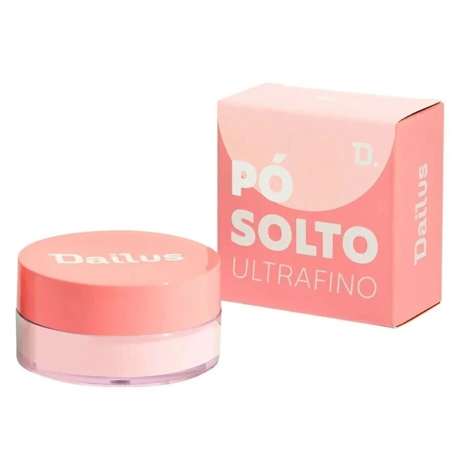 Pó Solto Ultrafino Dailus Rosa