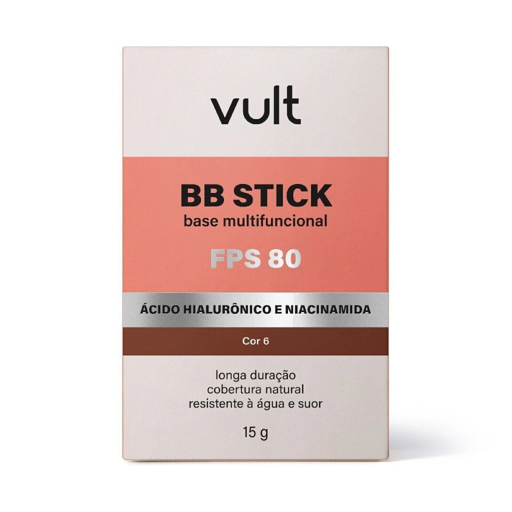 Base Multifuncional Vult BB Stick FPS80 Cor 6 15g