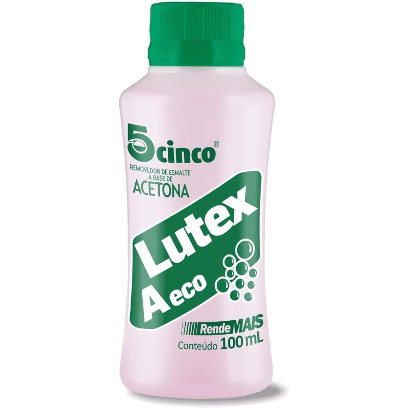 Removedor de Esmalte 5cinco Lutex A Eco 100ml