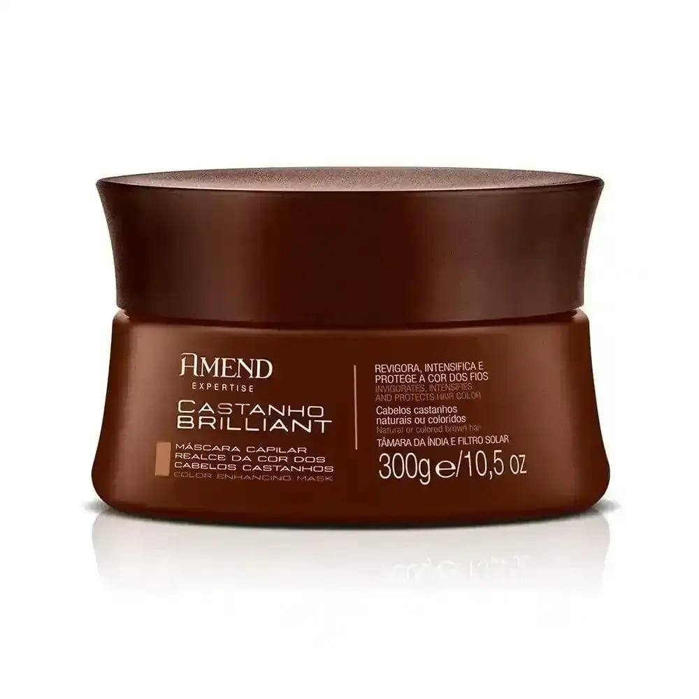 Máscara Realce da Cor Amend Expertise Castanho Brilliant 300g